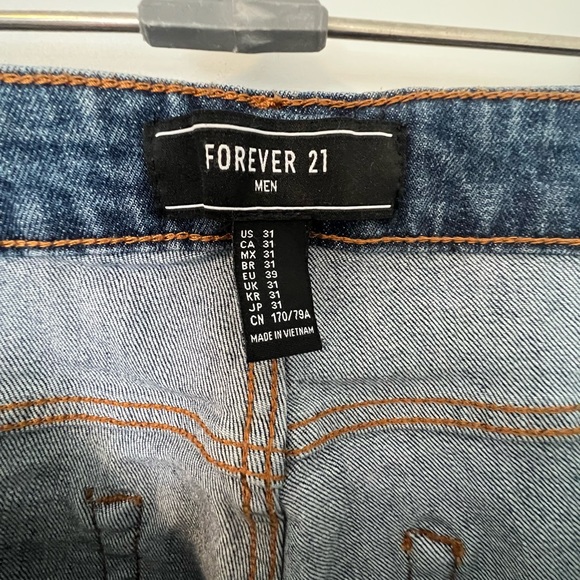 Forever 21 Distressed Ripped Jeans - Picture 3 of 3